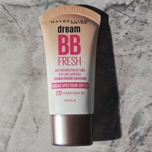 Maybelline Dream BB Fresh 120 Medium Sheer Tint 8-In-1 Skin Perfector SPF 30